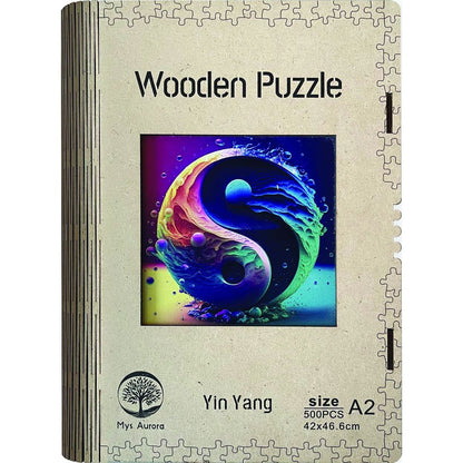 Epee Wooden puzzle Yin Yang A2