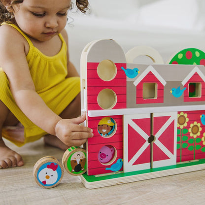 Melissa & Doug Go Tots Dřevěná farma