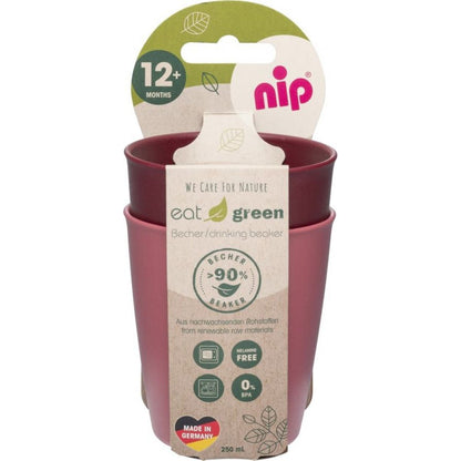 NIP green line kalíšek, 2 ks, red