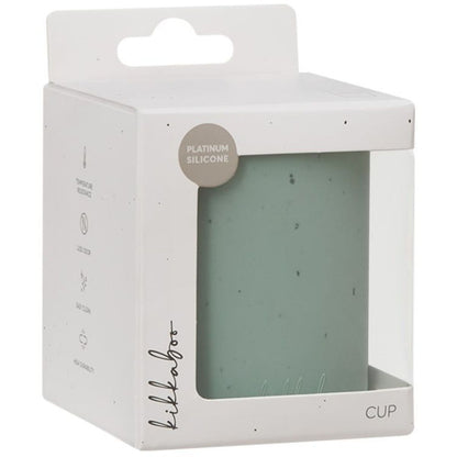 KikkaBoo Kelímek Platinum Silicone Sage