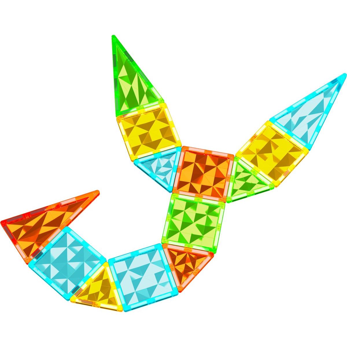 Geomag Magnetic Tiles 16 dílků