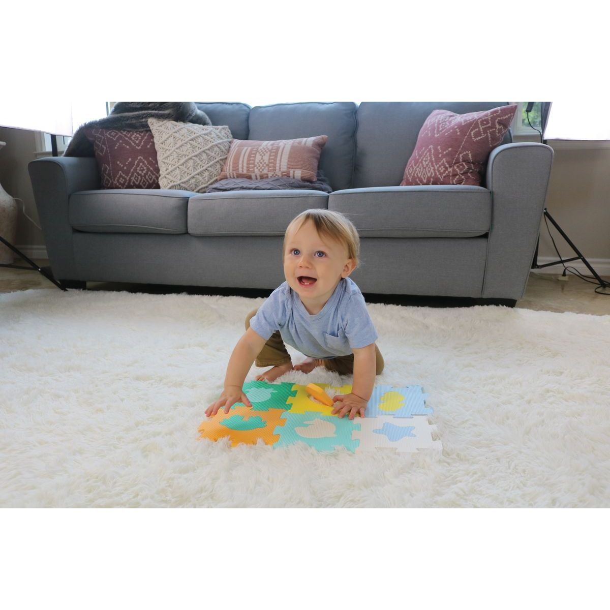 Infantino Puzzle pěnové Sensory