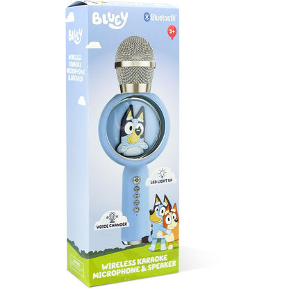 OTL Technologies Bluey PopSing LED Karaoke Mic