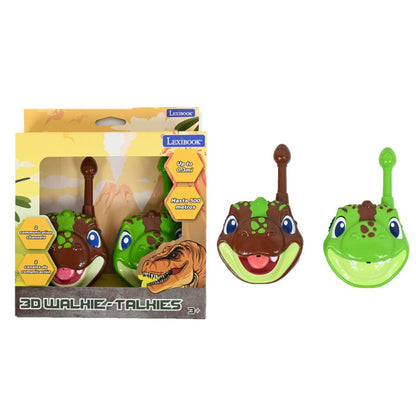 Lexibook 3D vysílačky Dinosaurus s dosahem 500 m