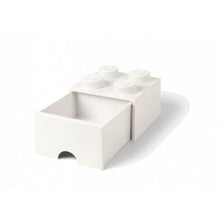 LEGO® úložný box 4 s šuplíkem 25 x 25 x 18 cm - Bílá