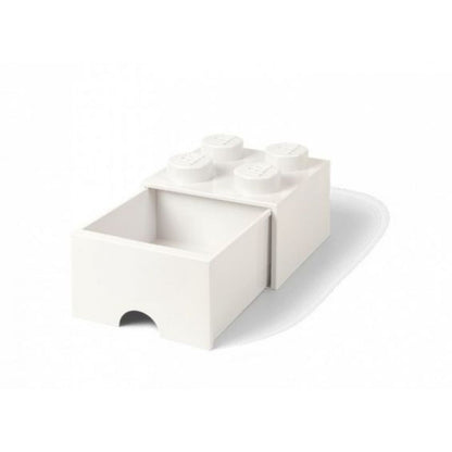LEGO® úložný box 4 s šuplíkem 25 x 25 x 18 cm - Bílá