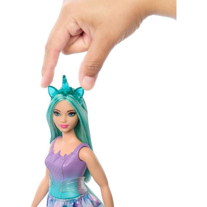 Mattel Barbie Pohádková víla jednorožec - fialová