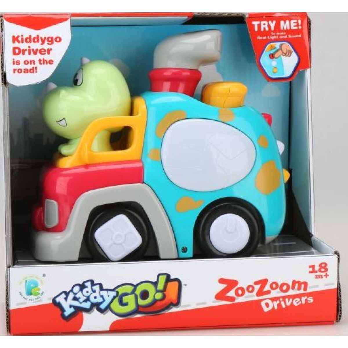 Kiddy Go! Autíčko s dinosaurem