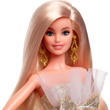 Barbie Vánoční panenka blondýnka 2025