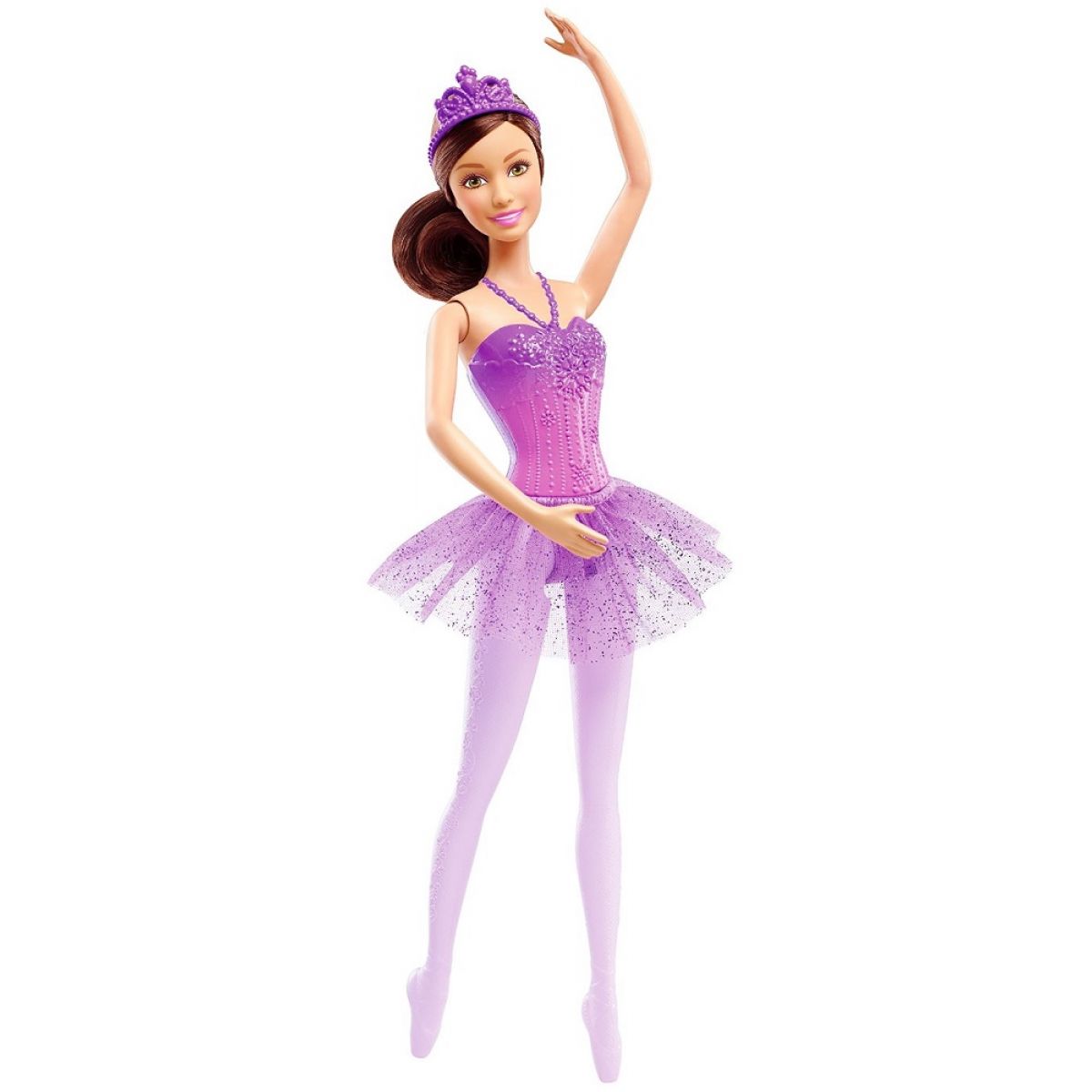 Barbie Panenka balerína 30 cm - Fialová
