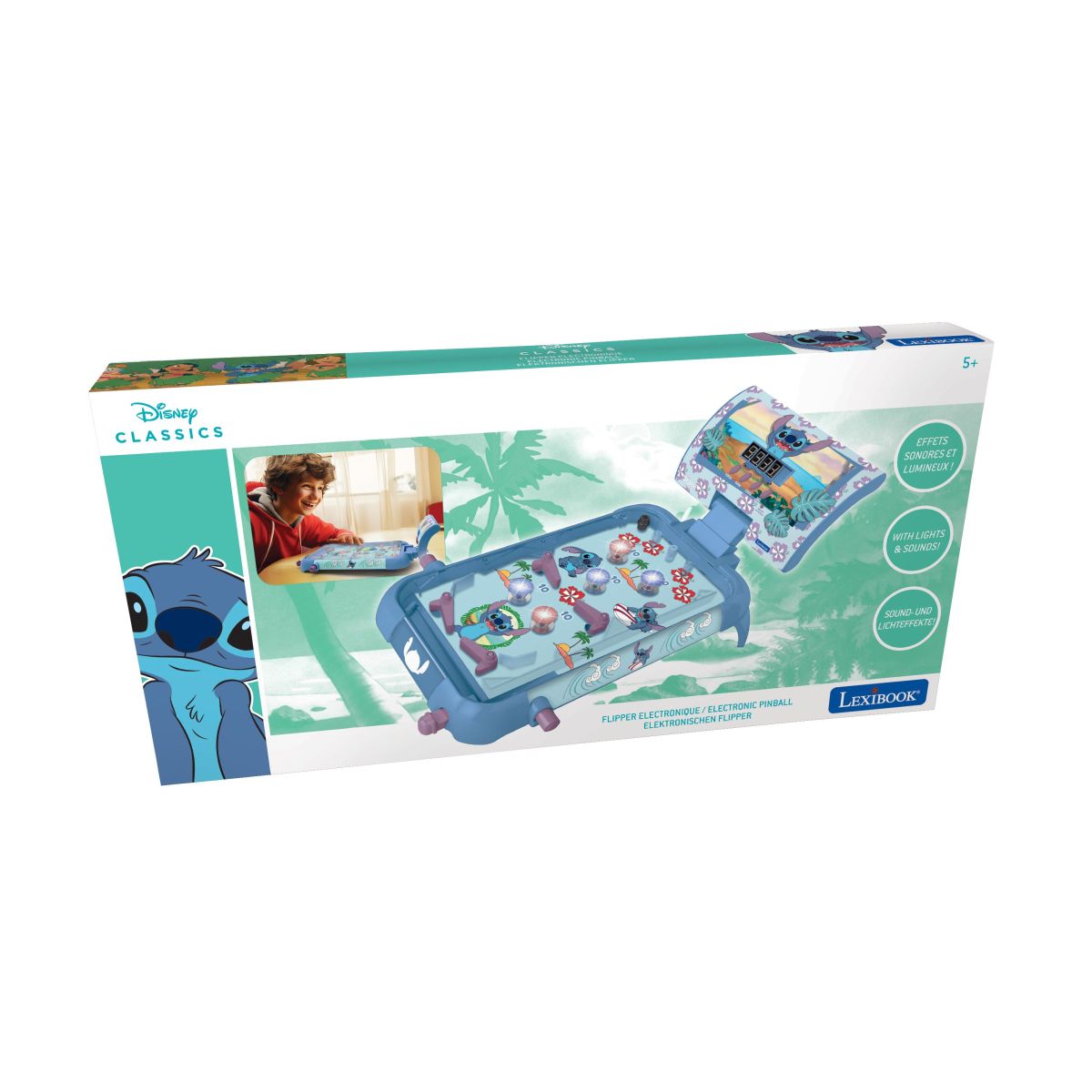 Lexibook Elektronický stolní pinball Stitch