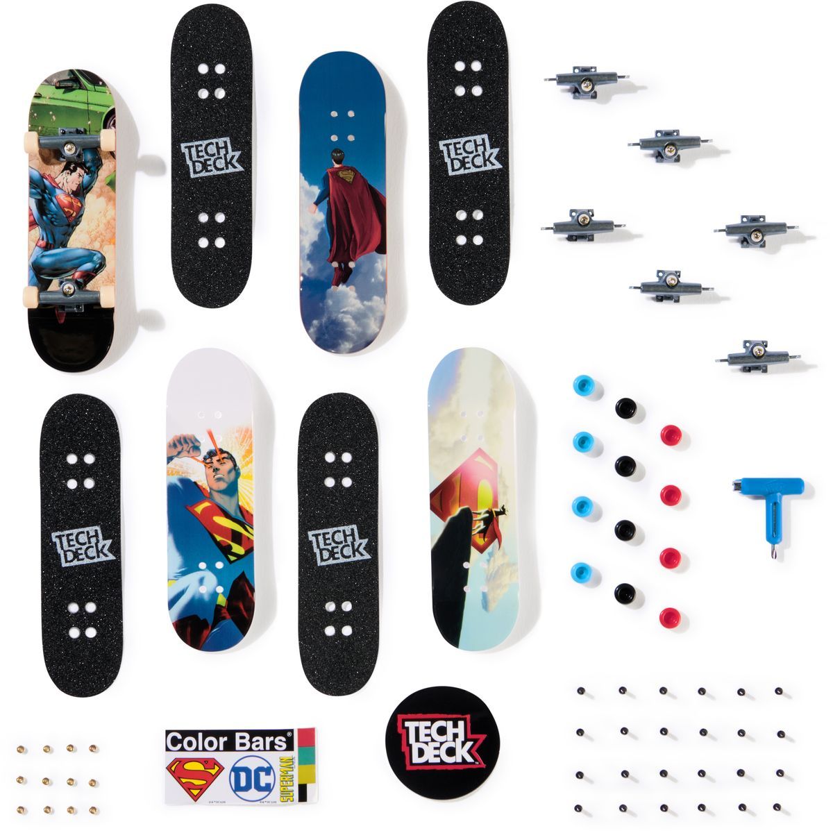 Tech Deck Fingerboard čtyřbalení Superman