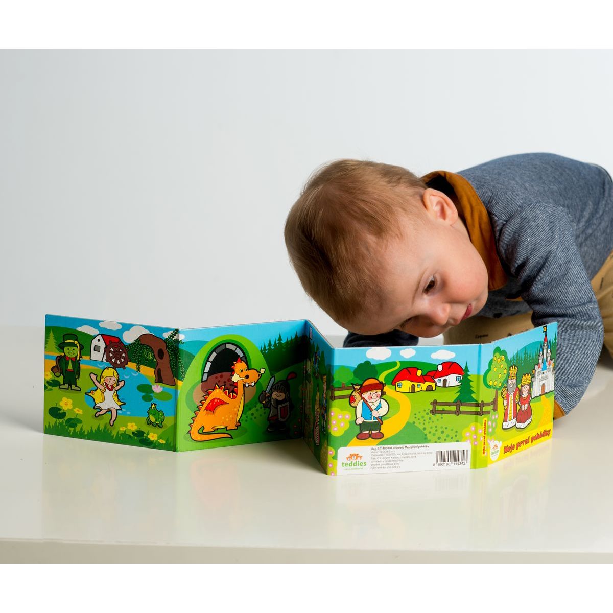 Teddies Knížka Leporelo Moje první pohádky