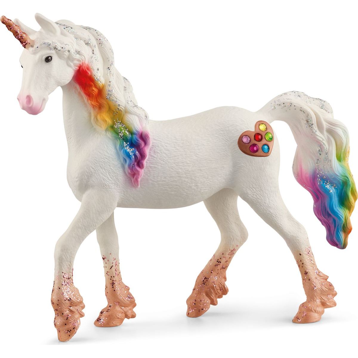 Schleich 70726 Jednorožec kobyla srdíčková duhová
