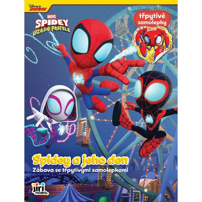 Jiří Models Zábava se třpytivými samolepkami Spidey