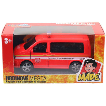 MaDe Auto, hasičská dodávka, CZ design i box