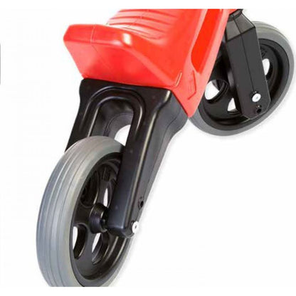 Odrážedlo červené Funny Wheels 2 v 1