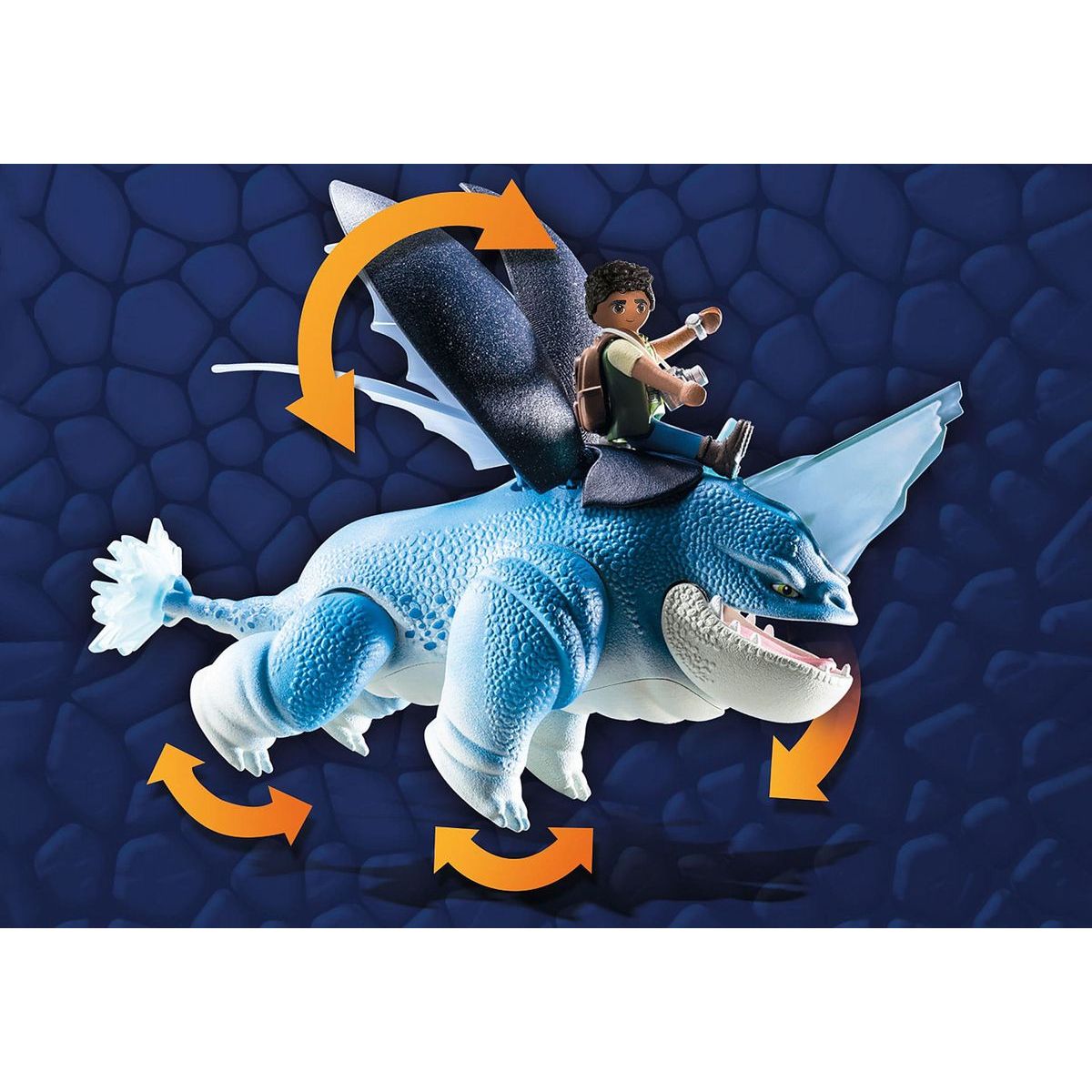 PLAYMOBIL® 71082 Dragons Devět říší Plowhorn a D'Angelo