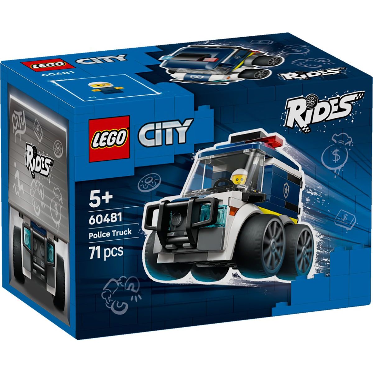 LEGO® 60481 Autíčka - Policejní dodávka