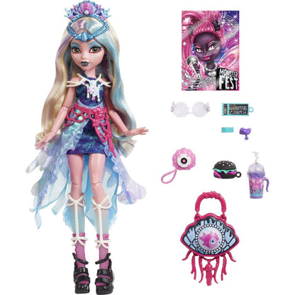 Monster High Monster Fest panenka Lagoona - Poškozený obal
