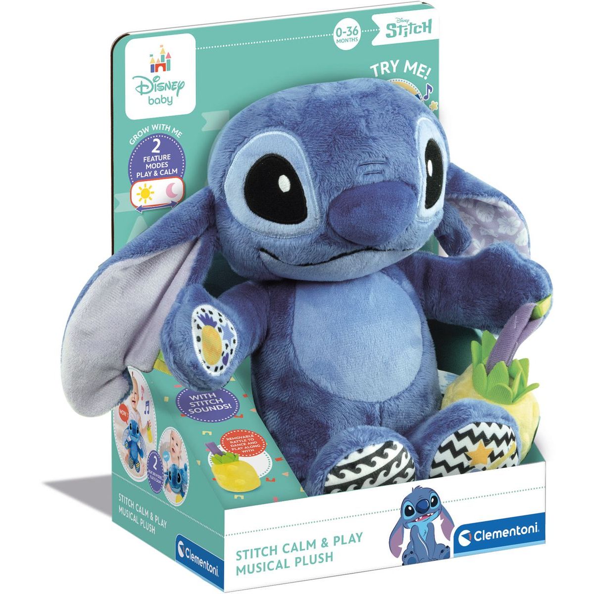 Clementoni Baby Interaktivní plyšový Stitch