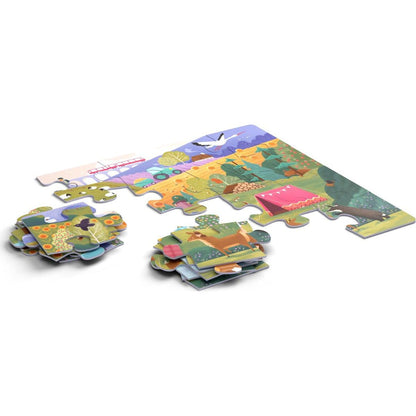 KukiKuk - Véééliké puzzle Na výletě