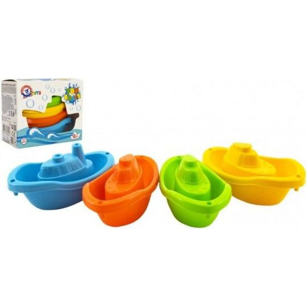 Teddies Lodičky do vody 4 ks 11 cm
