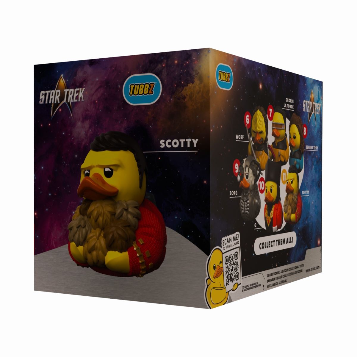 Tubbz Kachnička Star trek Scotty