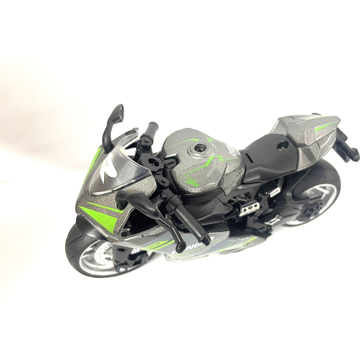 Alltoys Motorka 1 : 14 (131) šedo-zelená