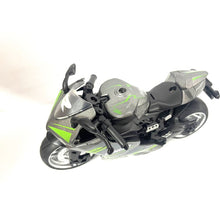 Alltoys Motorka 1 : 14 (131) šedo-zelená