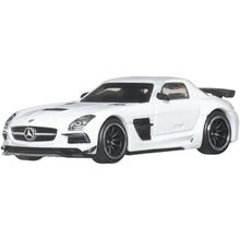 Hot Wheels angličák Premium Fast & Furious Mercedes Benz AMG SLS Black Series