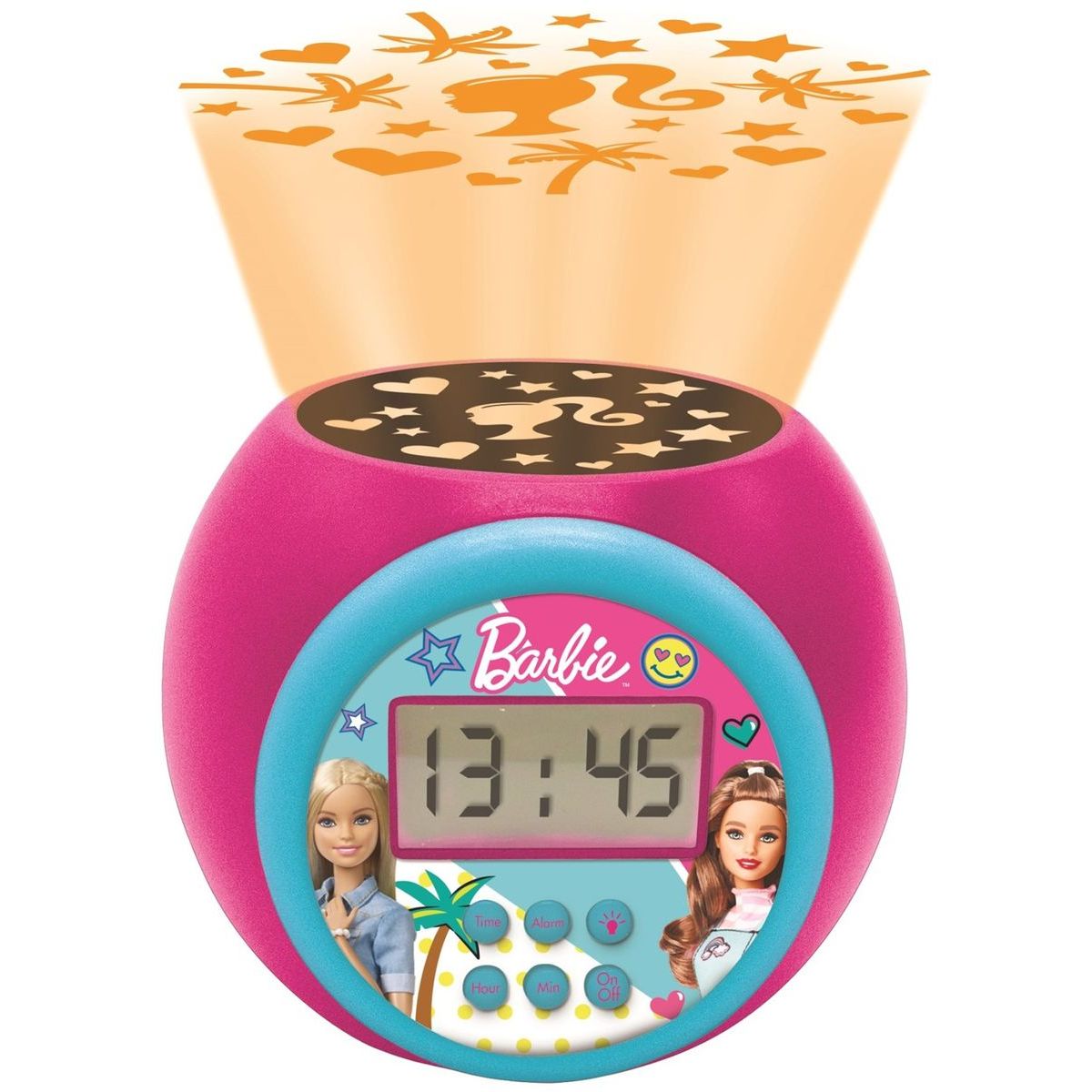 Lexibook Budík s projektorem Barbie