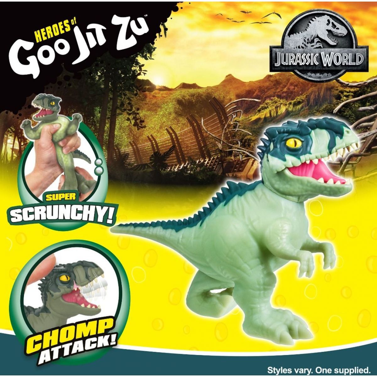 Goo Jit Zu figurka Jurský svět Giganotosaurus