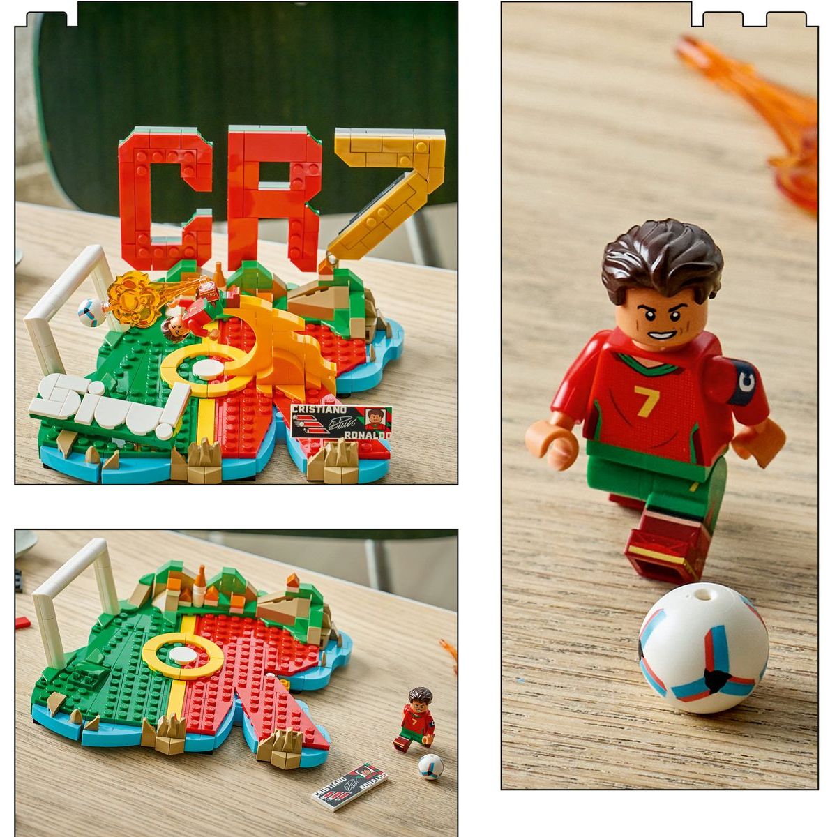 LEGO® Editions 43012 Cristiano Ronaldo - Hvězdné momenty fotbalu