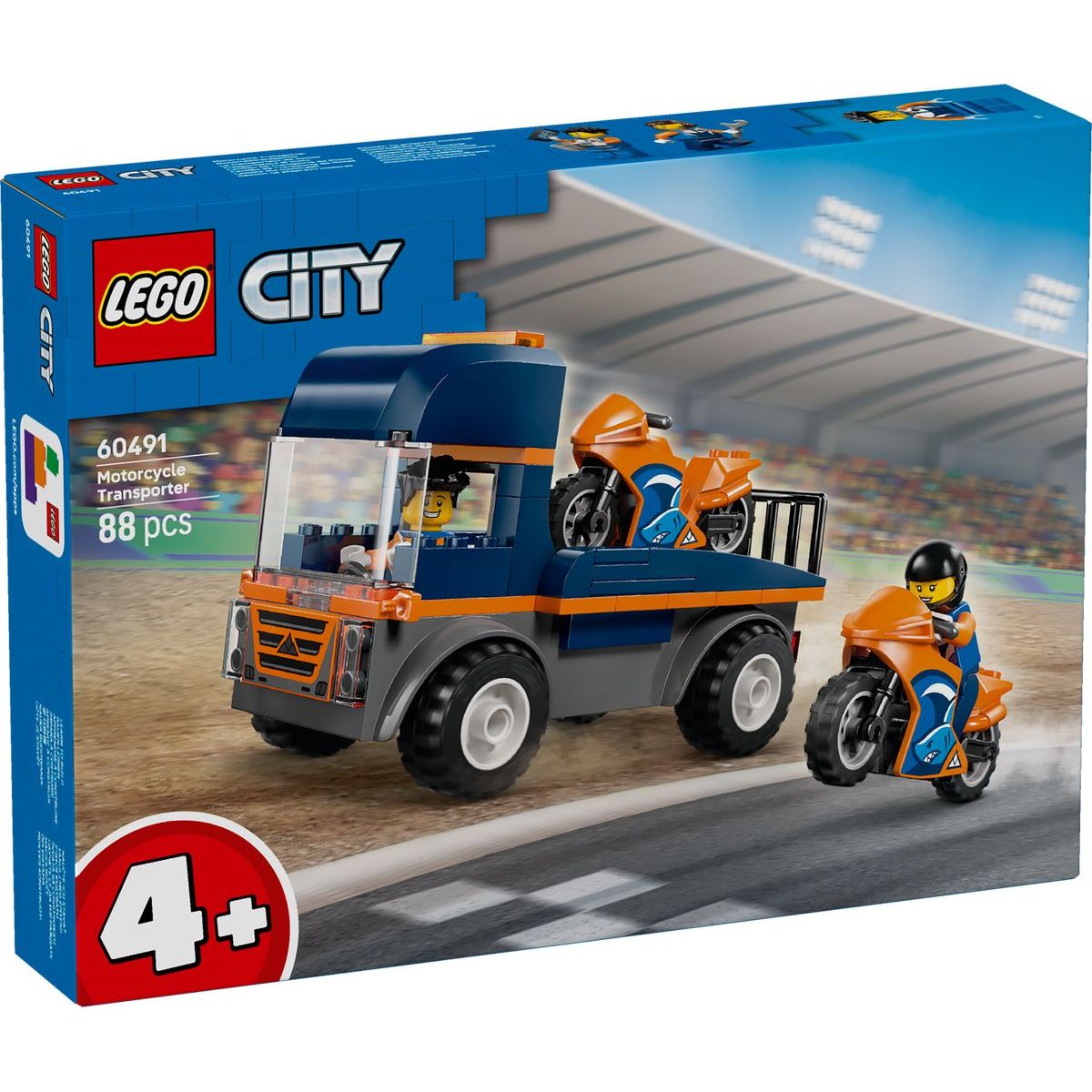 LEGO® 60491 Kamion na přepravu motorek