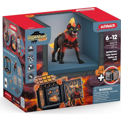 Schleich 42674 Aréna BattleCave lávové hyeny