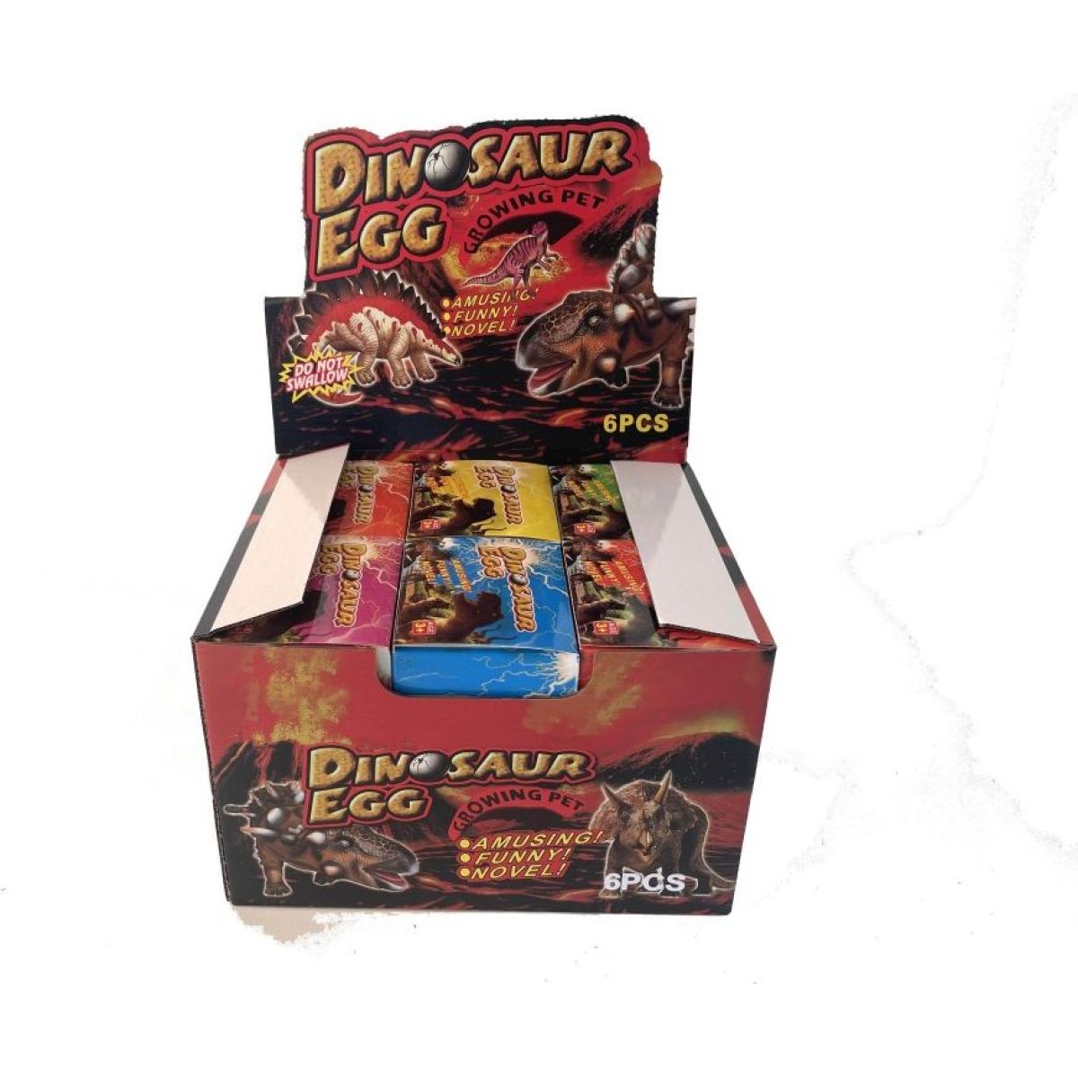 Alltoys Vejce s rostoucím dinosaurem 12 x 8 cm (32)