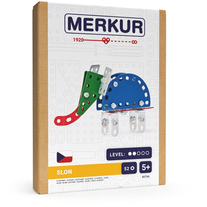 Merkur Mini ZOO - Slon, 52 dílků