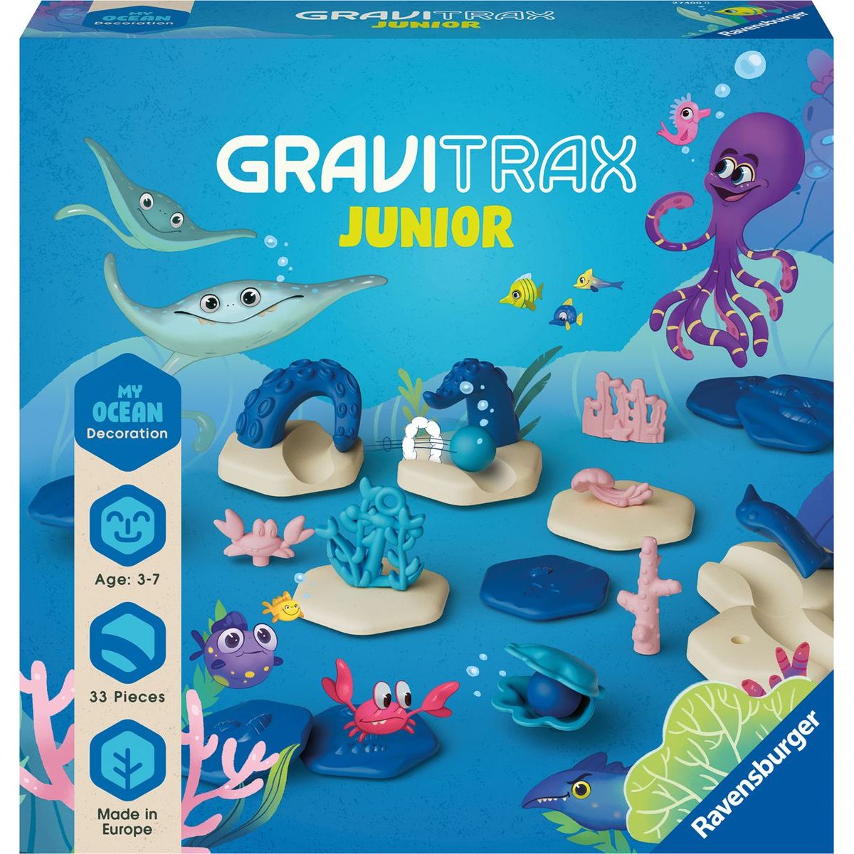 Ravensburger 274000 GraviTrax Junior Oceán