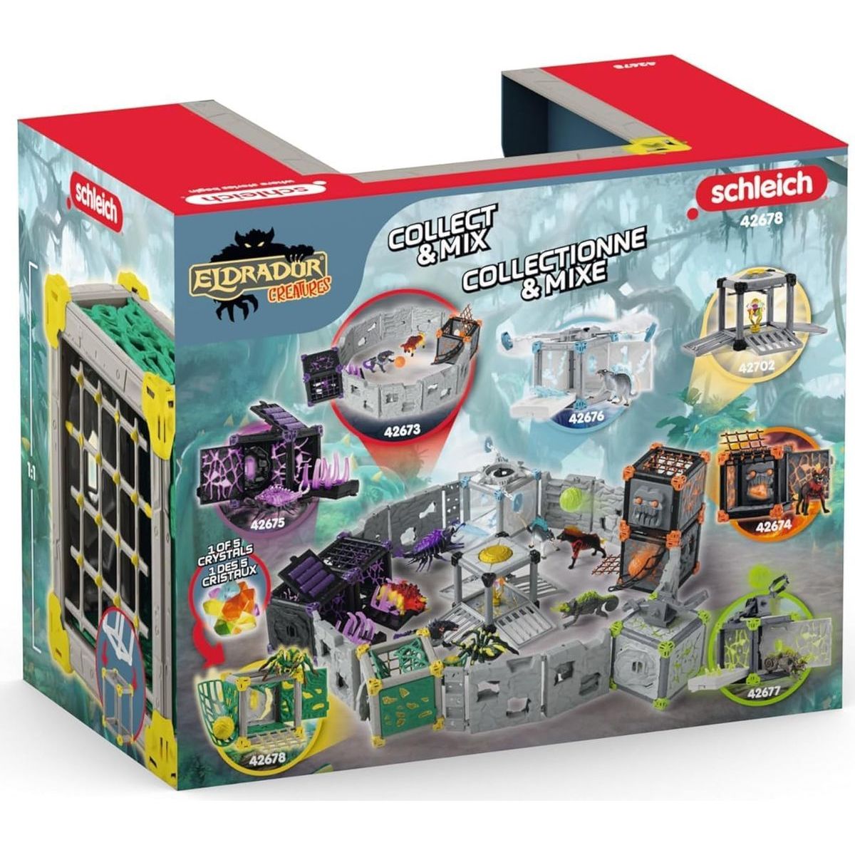 Schleich 42678 Aréna BattleCave tarantule z džungle
