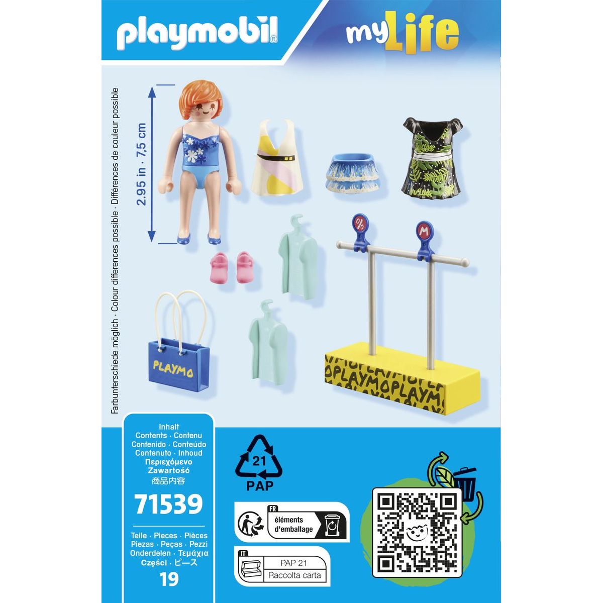 PLAYMOBIL® 71539 Nakupování oblečení
