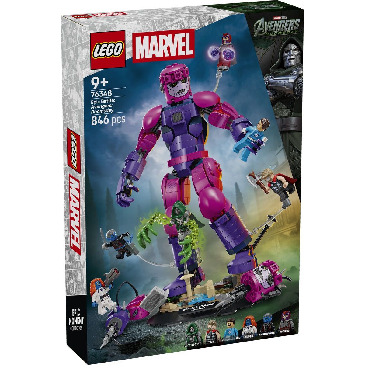 LEGO® Marvel 76348 Velkolepá bitva: Avengers: Doomsday