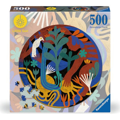 Ravensburger 120007647 Kruhové puzzle: Little Sun - Změna k lepšímu 500 dílků