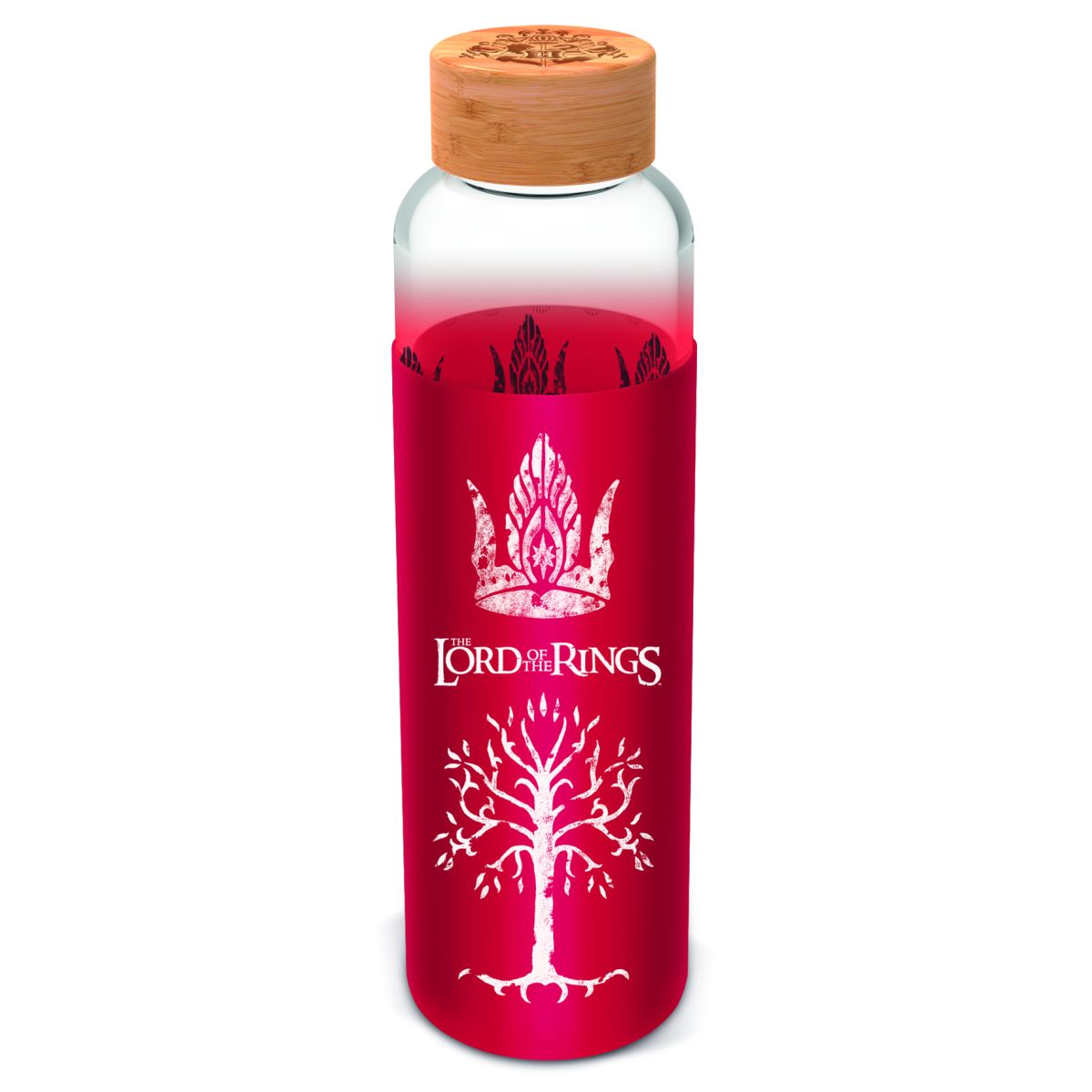 Stor S.L. Skleněná láhev s návlekem 585 ml, Pán prstenů