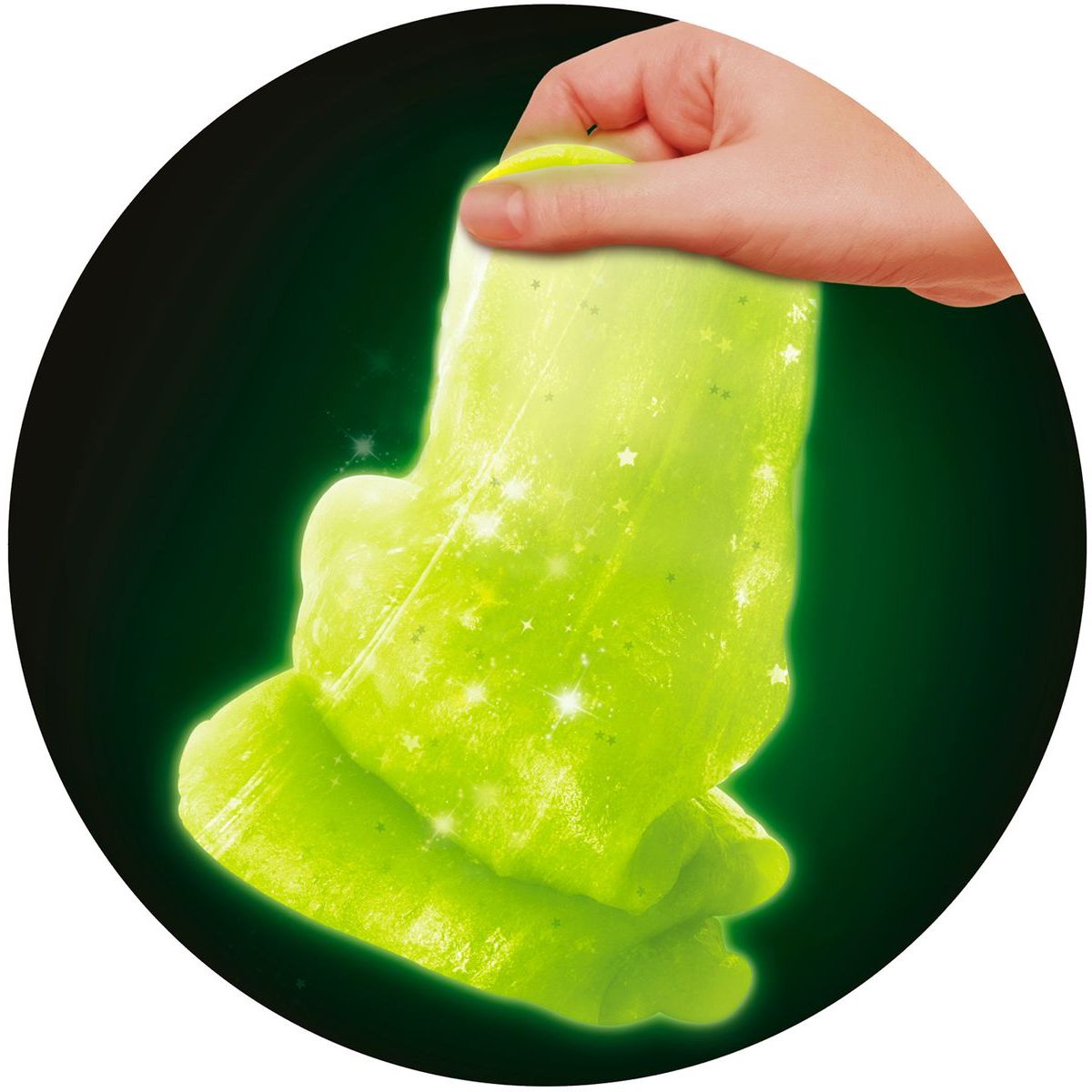So Slime 1 pack svítící ve tmě - žlutý