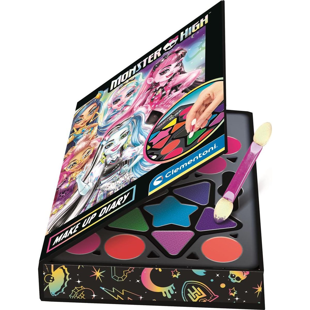 Clementoni Kreativní sada Monster High - strašidelná paleta