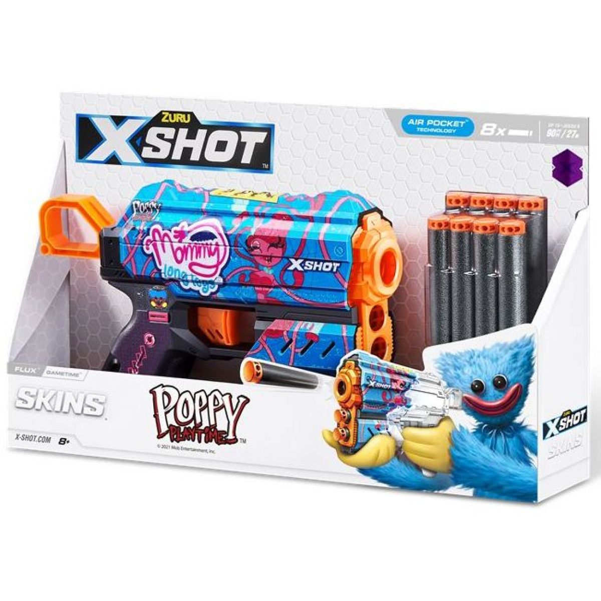 X-SHOT Skins Flux Poppy Playtime Mommy