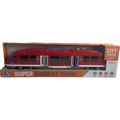 Alltoys Metro se světelným efektem červené