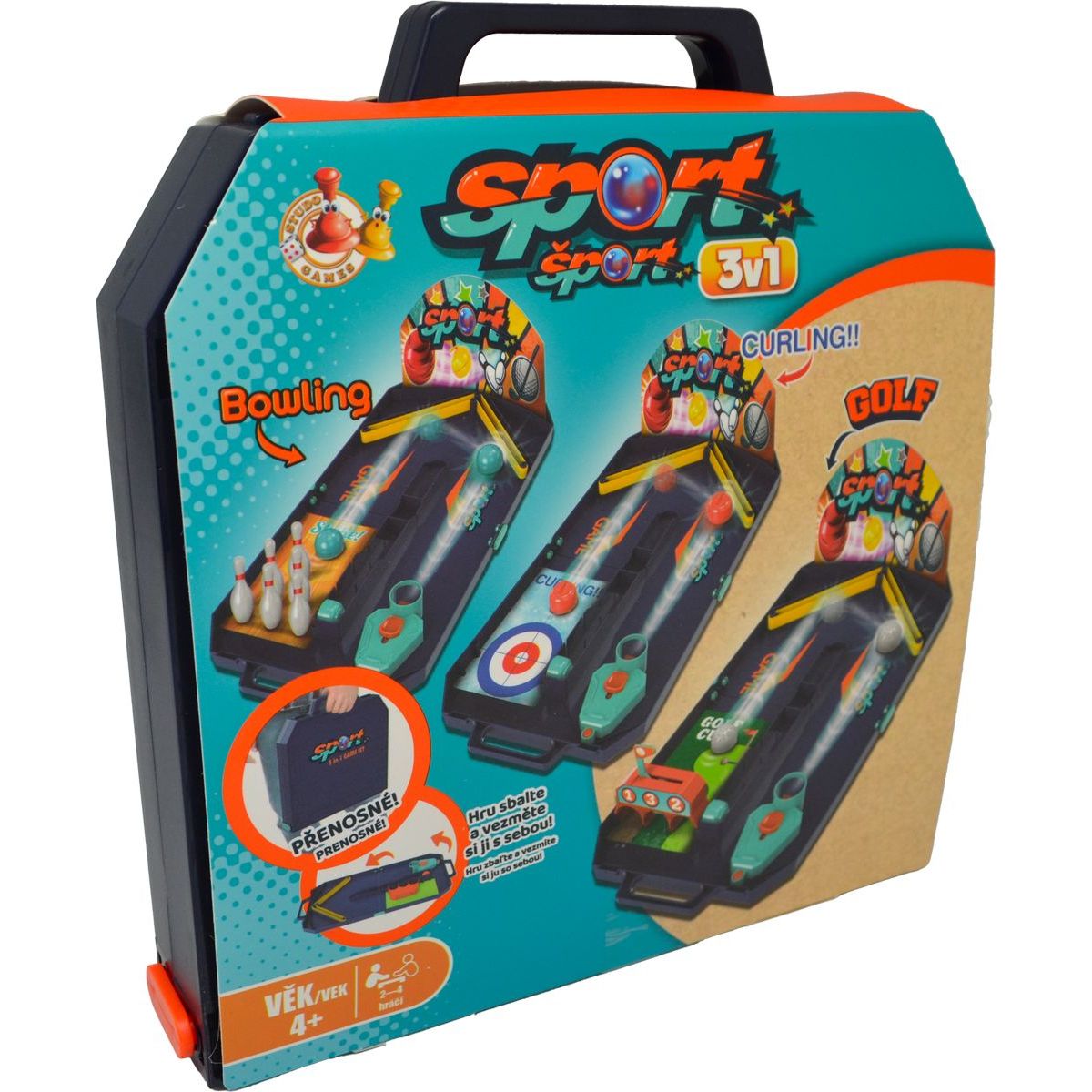 Studo Games Sportovní herní set 3 v 1