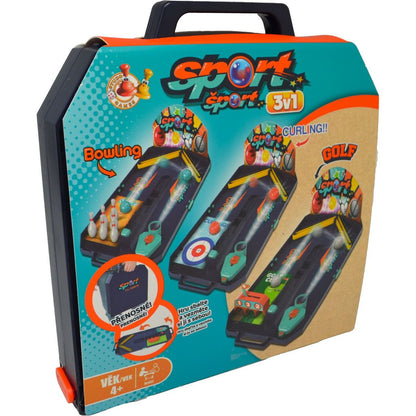 Studo Games Sportovní herní set 3 v 1